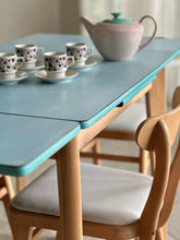 Load image into Gallery viewer, Retro Kitchen Table with a Set of Four Chairs