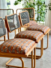 Load image into Gallery viewer, Set of Eight Mid-Century Cesca Chairs - Powder Coated and Upholstered