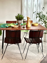 Load image into Gallery viewer, Drop-Side Table with Four DS Vorster Chairs