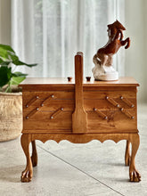 Load image into Gallery viewer, Vintage Sewing Caddy | Hobby Room Caddy