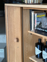 Load image into Gallery viewer, Oak Display / Drinks Cabinet