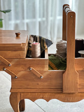 Load image into Gallery viewer, Vintage Sewing Caddy | Hobby Room Caddy