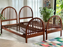 Load image into Gallery viewer, Charming Pair of Vintage, Single Beds