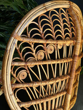 Load image into Gallery viewer, Iconic Cane Peacock Chair