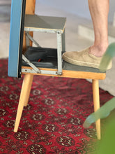Load image into Gallery viewer, Retro Stool - Convertible Step Ladder