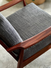 Load image into Gallery viewer, Pair Mahogany Framed Armchairs
