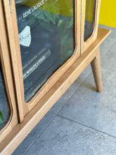 Load image into Gallery viewer, Solid Oak Display/Drinks Cabinet