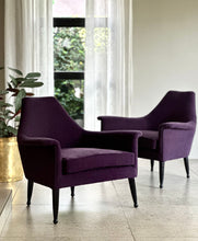 Load image into Gallery viewer, Pair of "Kite" Armchairs