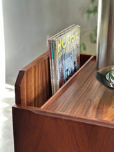Load image into Gallery viewer, A Pair of Bedside Pedestals | Built-in Magazine or Book Holder
