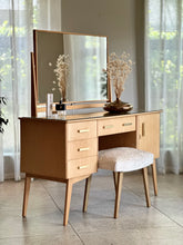 Load image into Gallery viewer, Mid-Century Dresser with Stool