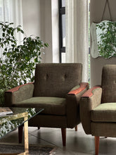 Load image into Gallery viewer, Pair Of Mid-Century "Airflex" Armchairs