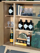 Load image into Gallery viewer, Oak Display / Drinks Cabinet