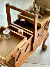 Load image into Gallery viewer, Vintage Sewing Caddy | Hobby Room Caddy