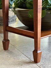 Load image into Gallery viewer, Two-Tier Side/Lamp Table in Teak