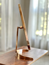 Load image into Gallery viewer, Solid Brass Framed Tabletop | Vanity Mirror