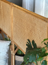Load image into Gallery viewer, Cane Headboards (Selling as a Pair as joined they form a King-Size)