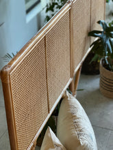 Load image into Gallery viewer, Cane Headboards (Selling as a Pair as joined they form a King-Size)