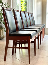 Load image into Gallery viewer, Set of Six Danish-Style Dining Chairs