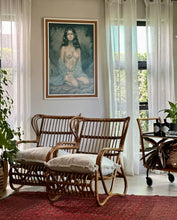 Load image into Gallery viewer, Vintage Pair of Cane Chairs
