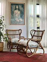 Load image into Gallery viewer, Vintage Pair of Cane Chairs