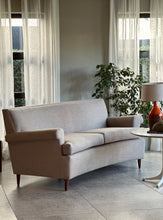 Load image into Gallery viewer, Vintage Curved Couch