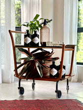 Load image into Gallery viewer, Mid-Century Drinks Trolley