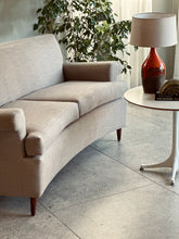 Load image into Gallery viewer, Vintage Curved Couch