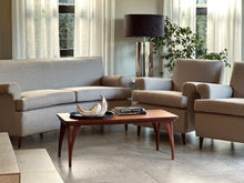 Load image into Gallery viewer, Vintage Curved Couch