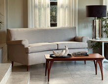 Load image into Gallery viewer, Vintage Curved Couch
