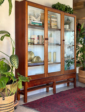 Load image into Gallery viewer, Vintage Bookcase / Display Cabinet