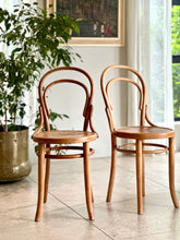 Load image into Gallery viewer, Pair of Bentwood Chairs