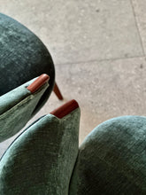 Load image into Gallery viewer, Mid-Century Modern Pair of Refined Lounge Chairs