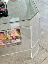Load image into Gallery viewer, Acrylic Two Tiered Coffee / Side Table