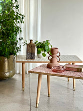 Load image into Gallery viewer, Mosaic & Beechwood Coffee Table