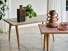 Load image into Gallery viewer, Mosaic & Beechwood Coffee Table