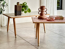 Load image into Gallery viewer, Mosaic & Beechwood Coffee Table