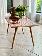 Load image into Gallery viewer, Mosaic & Beechwood Coffee Table