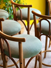 Load image into Gallery viewer, Set Of 6 Cane Kitchen/Bar Chairs