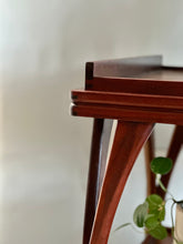 Load image into Gallery viewer, Vintage Two-Tier Drinks Trolley with Wishbone-style Legs