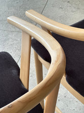 Load image into Gallery viewer, Set of Six G&T Wishbone-Style Dining Chairs
