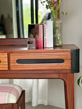 Load image into Gallery viewer, Mid-Century Dresser With Mirror And Stool