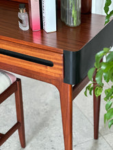 Load image into Gallery viewer, Mid-Century Dresser With Mirror And Stool