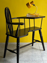 Load image into Gallery viewer, Vintage "Windsor-style" Telephone Table / Occasional Seat