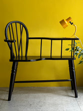 Load image into Gallery viewer, Vintage "Windsor-style" Telephone Table / Occasional Seat