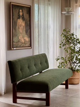 Load image into Gallery viewer, Retro Couch in Forest Green