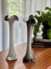 Load image into Gallery viewer, Vintage Glass Stem Vases
