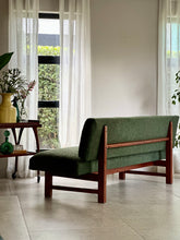 Load image into Gallery viewer, Retro Couch in Forest Green