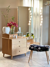 Load image into Gallery viewer, Mid-Century Dressing Table & Stool