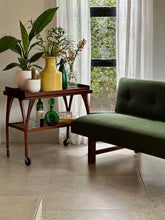 Load image into Gallery viewer, Retro Couch in Forest Green