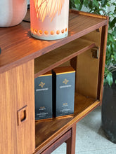 Load image into Gallery viewer, Mid-Century Sideboard - Centered Drawers & Sliding Doors